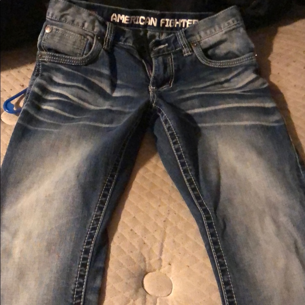 American fighter jeans 30x32